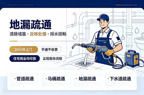 宁德地漏疏通